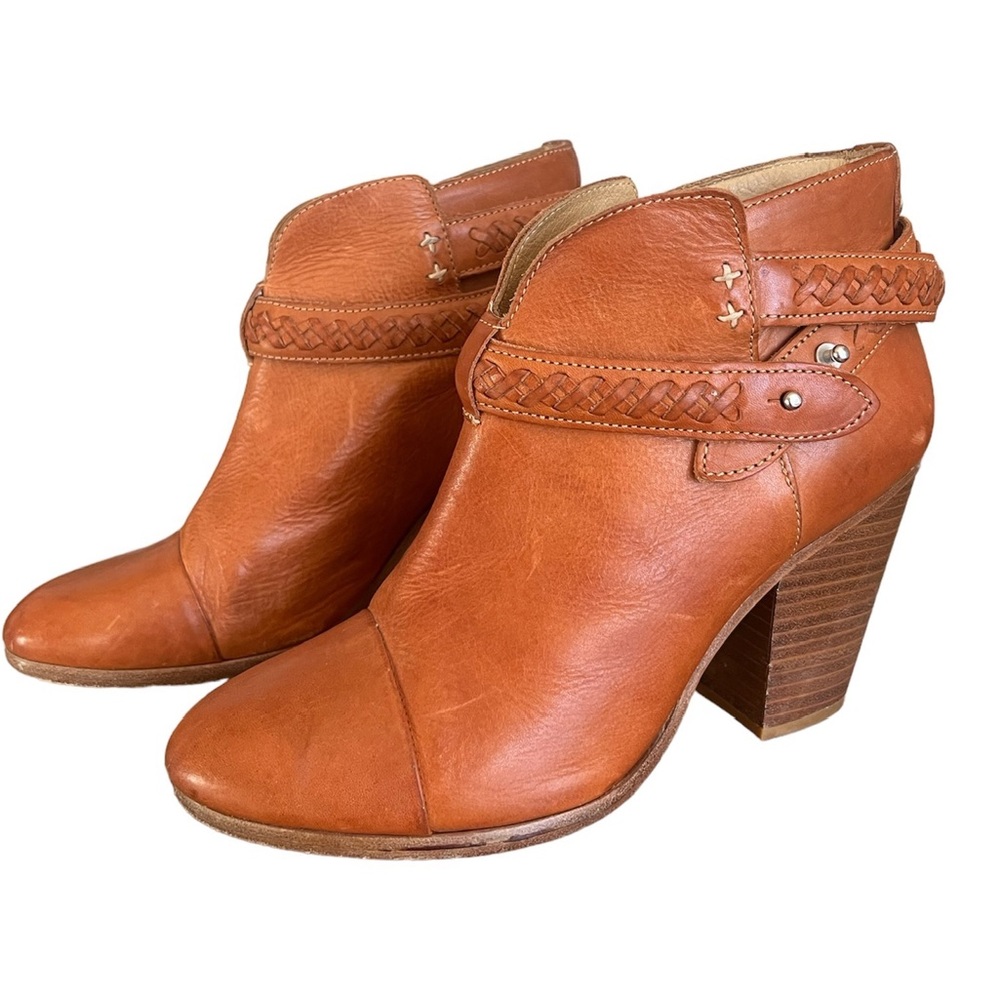 Rag & Bone Harrow Italian cowhide leather ankle boot
Tan Size 7.5